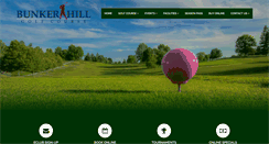 Desktop Screenshot of bunkerhillgolf.com